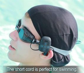 img 1 attached to 🏊 SEWOBYE Waterproof MP3 Player: Ideal Companion for Swimming and Running, with Underwater Headphones and Shuffle Feature