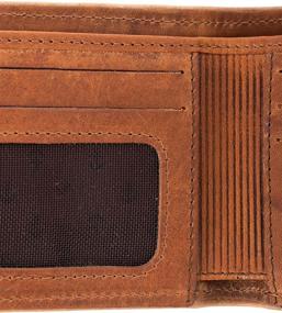 img 1 attached to 👔 Stylish Leather Bifold Wallets for Men - Cartera Hombre: Men's Accessories, Card Cases & Money Organizers