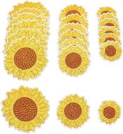 patches sunflowers sewing crafts pieces logo
