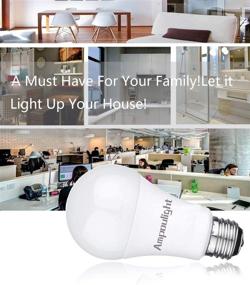 img 2 attached to Двухуровневая освещаемость Ampoulight: регулировка яркости 50, 100, 💡 эквивалентная лампа мощностью 150Вт с выходом 500, 1600, 2200Лм