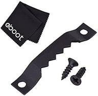 eboot 100 pack black sawtooth picture frame hanging 🖼️ hangers double hole with screws, 1.5 inch - enhanced seo logo