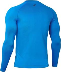 img 3 attached to Winter Essential: Stay Warm and Dry with HUGE SPORTS Men's Thermal Base Layer for Skiing, Running, and Workout