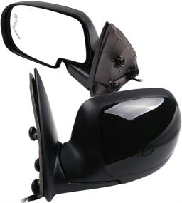 img 4 attached to ECCPP Door Mirrors – High Performance LH+RH Side Mirror Replacement, Driver+Right Side 🚗 Mirror With Power Adjusted Heated for 2003-2006 Chevy Silverado, Suburban, Tahoe, GMC Sierra, Yukon