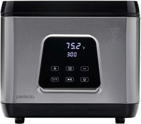 img 4 attached to 🍲 Sous Vide Water Oven - Vesta Precision Perfecta: Powerful Pump, Accurate Temperature, Touch Panel or Wi-Fi App Control, Max/Min Water Level, 650W, 10L Capacity