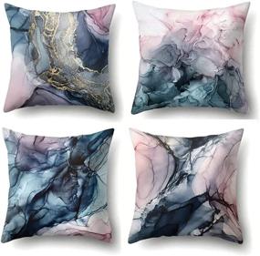 img 1 attached to Watercolor Covers，18 Decorative Cushion，Home Decoration