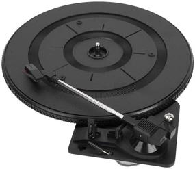 img 1 attached to BNineteenTeam 28cm Vinyl Record Player Turntable with Automatic Arm Return - Phonograph for Vinyl Records