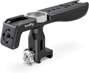 img 4 attached to 📷 SMALLRIG 2950 Lightweight Top NATO Handle with Quick Release NATO Rail - Enhance Your Camera Cage Experience