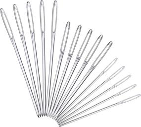 img 3 attached to 🧵 Outus Large Eye Needles: Ideal Knitting and Sewing Accessories for Easy Crafting