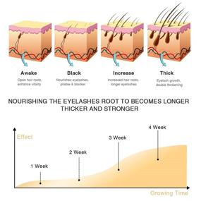 img 1 attached to Сыворотка для роста ресниц SHVYOG: более длинные, плотные и гуще ресницы и брови - ускоренное средство для стимуляции роста ресниц домашнего СПА.