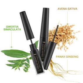 img 3 attached to SHVYOG Eyelash Growth Serum: Longer, Fuller & Thicker Lashes and Brows - Rapid Lash Boosting Treatment for Home Spa Eyelash Growth