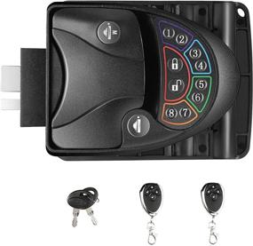 img 4 attached to 🔐 Convenient RV Keyless Entry Door Lock with Keypad, Remote Control & Accessories