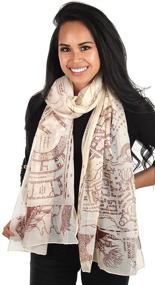 img 2 attached to 🧣 Harry Potter Marauders Map Scarf - Lightweight Unisex Design for Both Adults and Kids