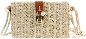 img 1 attached to 👜 Handwoven Shoulder Crossbody Women's Handbags & Wallets - Danse Jupe Collection