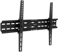 📺 mount-it! tv wall mount bracket: low profile tilting design for large flat screen tvs 37-70 inch, vesa compatible, 15 degrees tilt, 77 pound capacity logo