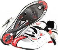 exustar sr228 road shoe white логотип