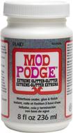 🎨 enhanced glitter 8 oz mod podge cs15066 - ideal for extreme crafting - 1 pack logo