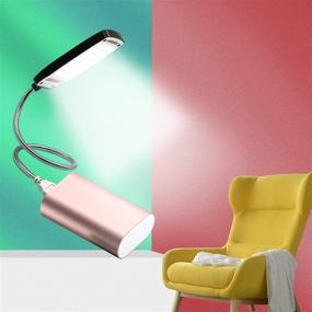 img 1 attached to 📚 Telesky USB Reading Light: Portable Night Light with 360° Flexible Gooseneck for Laptop, PC, Computer - 28 LEDs