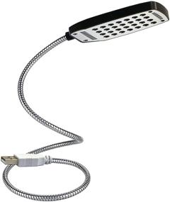img 2 attached to 📚 Telesky USB Reading Light: Portable Night Light with 360° Flexible Gooseneck for Laptop, PC, Computer - 28 LEDs