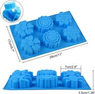 🌸 kyerivs 6 cavity silicone flower soap molds - diy soap & chocolate making supplies logo