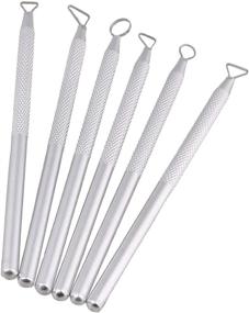 img 3 attached to 🎀 Pack of 6 Mini Ribbon Sculpting Tools by BQLZR