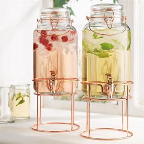 img 1 attached to 🍹 Elegant Quality Trigger Beverage Dispenser: Effortless and Stylish Refreshment