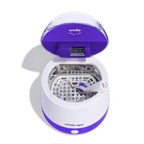 img 1 attached to Revitalize Your Oral Health with SmileDirectClub Smile Spa: Ultrasonic and UV Cleaning Machine for Aligners, Retainers, Toothbrush Heads, and More