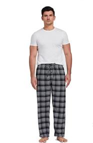 img 2 attached to CYZ 100% Cotton Super Soft Flannel Men's Pajama Sleepwear