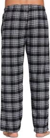 img 3 attached to CYZ 100% Cotton Super Soft Flannel Men's Pajama Sleepwear