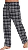 cyz 100% cotton super soft flannel men's pajama sleepwear logo