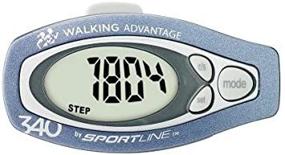 img 4 attached to Sportline 340 Step and Distance Pedometer Bundle - Includes Pedometer, Warranty Card, Instruction Sheet, and Walking Book