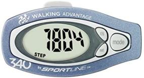 img 2 attached to Sportline 340 Step and Distance Pedometer Bundle - Includes Pedometer, Warranty Card, Instruction Sheet, and Walking Book