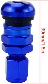 img 2 attached to PTNHZ RACING 4PCS Racing Forged Aluminum Valve Stem Caps Tire Wheels Rims