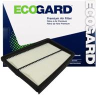 ecogard xa6056 premium engine air filter: hyundai & kia - fits genesis 2012-2014, equus 2011-2016, k900 2015-2017 logo