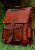 🎒 handmadecraft genuine leather rucksack backpack: classic style & exceptional craftsmanship logo