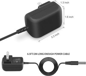 img 1 attached to UL Listed 10V Power Cord for Pet Stain Eraser 20037 Charger Replacement, P/N Bissell 1611736 SSA-100060US AC/DC Adapter for Cordless 2054 Vacuum Cleaner 2002 2002Q 2003 20028 Power Supply