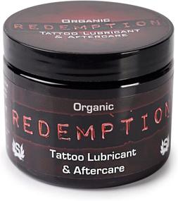 img 3 attached to 💧 Redemption Organic Tattoo Lubricant & Aftercare - All-in-One Natural Formula for During and After Tattooing - 6oz Jar