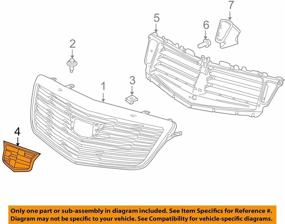 img 1 attached to Illuminated LED Light Emblem Led Light Upgrade Accessories For Cadillac ATS 2015-2017 Cadillac XTS 2015-2017 Cadillac XT5 2017 Cadillac CT6 2016 - 2017 (Does Not Fit V Models) (Carbon Fibre Style)