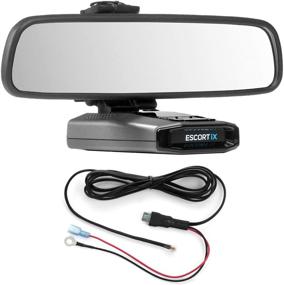 img 3 attached to Mirror Mount Bracket with Direct Wire Power Cord for Escort IX EX Max360C Radar Detector (3001207)