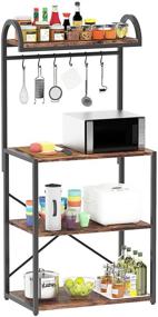 img 4 attached to Kitchen Microwave Standing Organizer Adjustable
