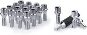 img 2 attached to 🦍 Gorilla Automotive 17125SD-20: Small Diameter Lug Bolt Set with Chrome Finish (Pack of 20)