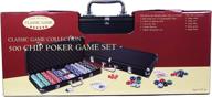 poker game set with 500 chips logo