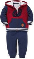 👦 little me boys' toddler jogger outfit logo