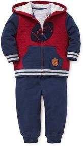 img 2 attached to 👦 Little Me Boys' Toddler Jogger Outfit