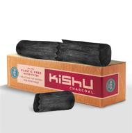 authentic kishu charcoal water purifier - certified and tested, 2½ pieces for superior toxin absorption and lasting purity logo