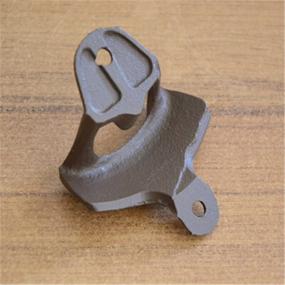 img 1 attached to BUYBUYMALL Set of 8 Open Here Iron Wall Mount Bottle Openers with Screws