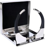efficient adjustable folding drink holders for marine boat, caravan, and car - amarine made bigger stainless steel design for mug cup up to dia 3-3/8 logo