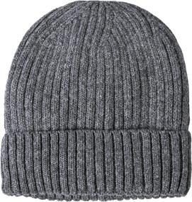 img 2 attached to 🧢 Warm and Stylish Chalier Winter Hats for Men - Wool Knit Slouchy Beanie Hats