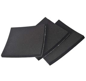 img 4 attached to 🧼 XCEL Super Versatile Rubber Pads: Strong Adhesive, Vibration Damping & Acoustic Foam, Ideal for Noisy Washing Machines | Made in USA (3 Pack - 6" x 6" x 1/2")