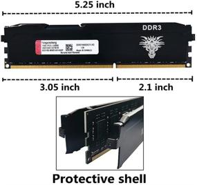 img 3 attached to 💻 Yongxinsheng Desktop Memory - 240 Pin, 1600MHz (PC3-12800)