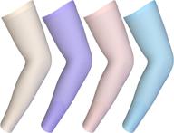 compression arm sleeves women protection logo